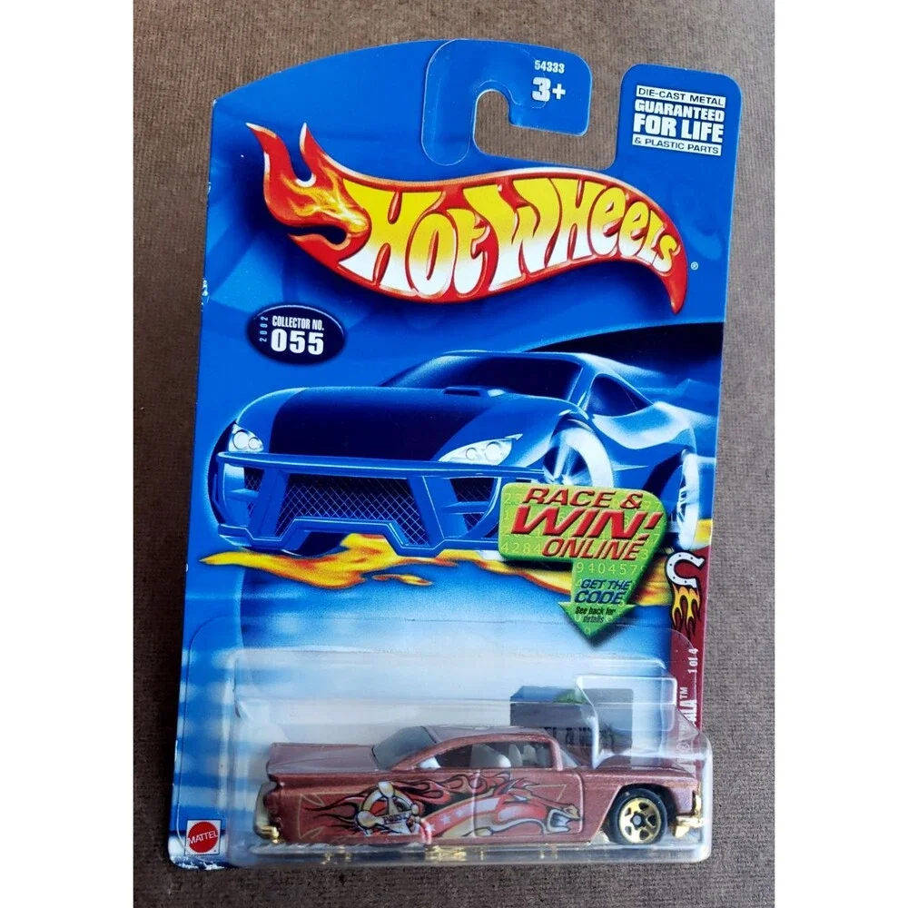 2002 Hot Wheels '59 CHEVY IMPALA Brown #055 Wild Frontier Series 1:64 GOLD 5-SP
